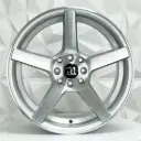 RIN 17X7.5 5-100 R1 SPORT U5109 SILVER MACHINE FACE ET35 CB73.1