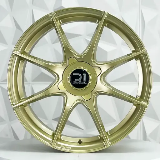 [178580] RIN 17X7.5 4-100 R1 SPORT SWOH04-8 LIGH GOLD ET35 CB73.1